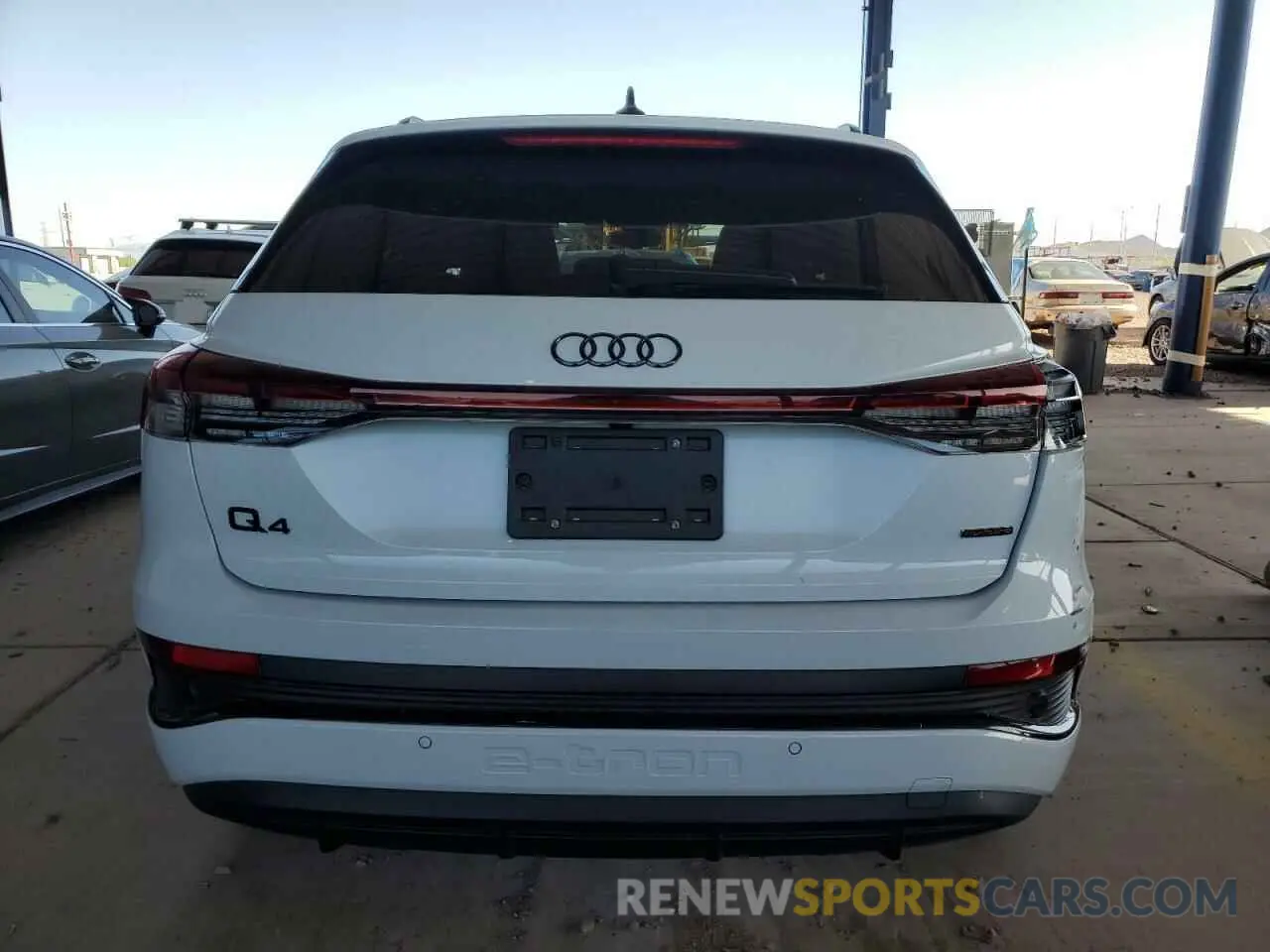 6 Photograph of a damaged car WA1L2BFZXNP033783 AUDI Q4 E-TRON 2022