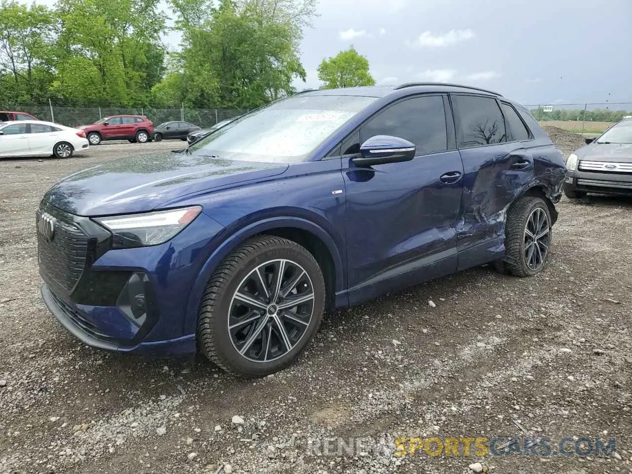 1 Photograph of a damaged car WA1L2BFZXNP047411 AUDI Q4 E-TRON 2022