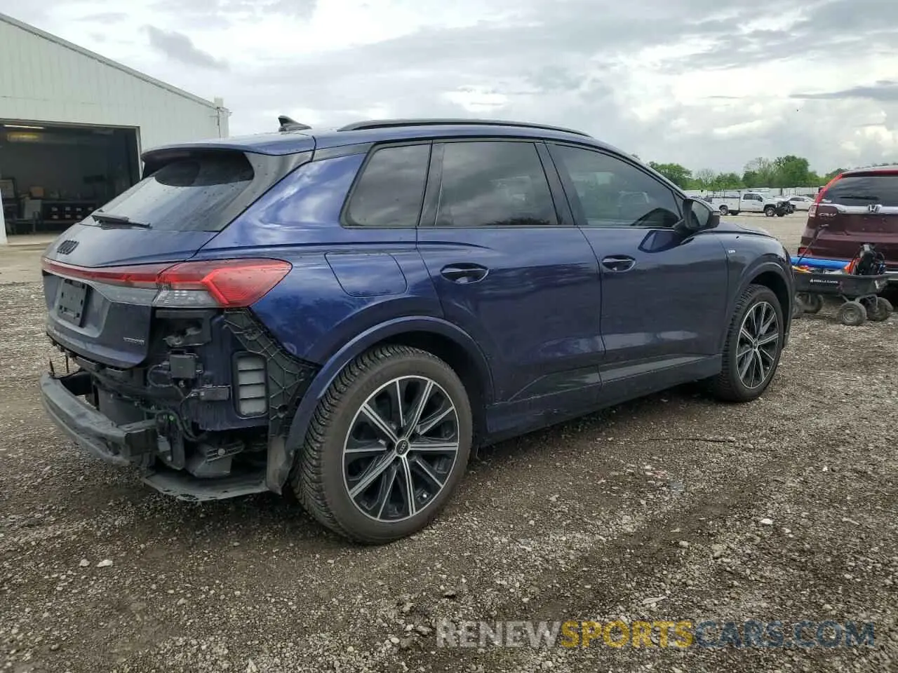 3 Photograph of a damaged car WA1L2BFZXNP047411 AUDI Q4 E-TRON 2022