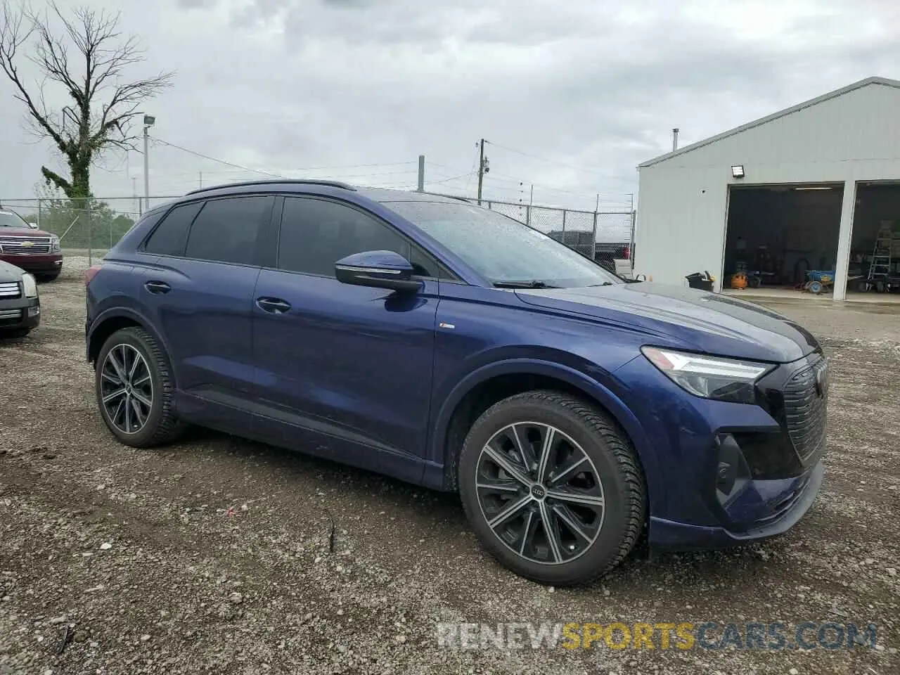 4 Photograph of a damaged car WA1L2BFZXNP047411 AUDI Q4 E-TRON 2022