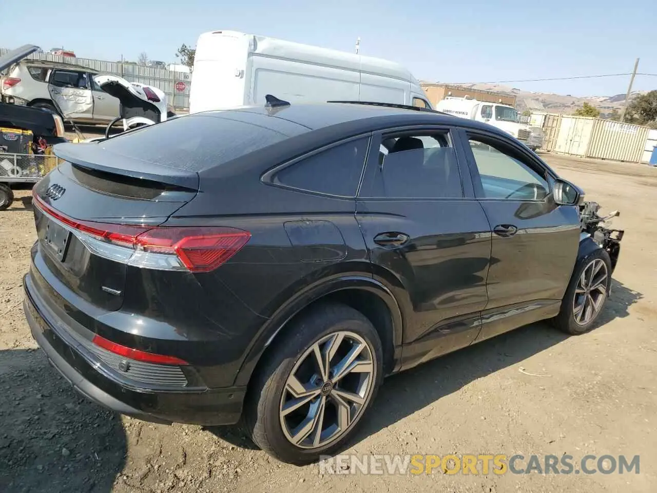 3 Photograph of a damaged car WA132BFZ4PP025505 AUDI Q4 E-TRON 2023