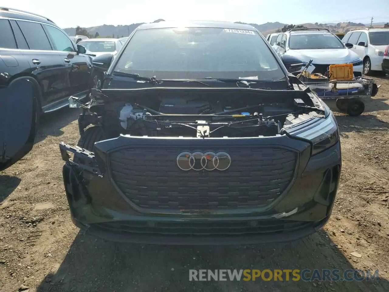 5 Photograph of a damaged car WA132BFZ4PP025505 AUDI Q4 E-TRON 2023