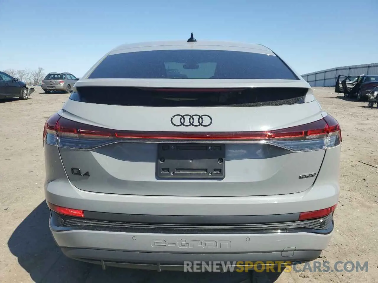 6 Photograph of a damaged car WA132BFZ5PP074860 AUDI Q4 E-TRON 2023