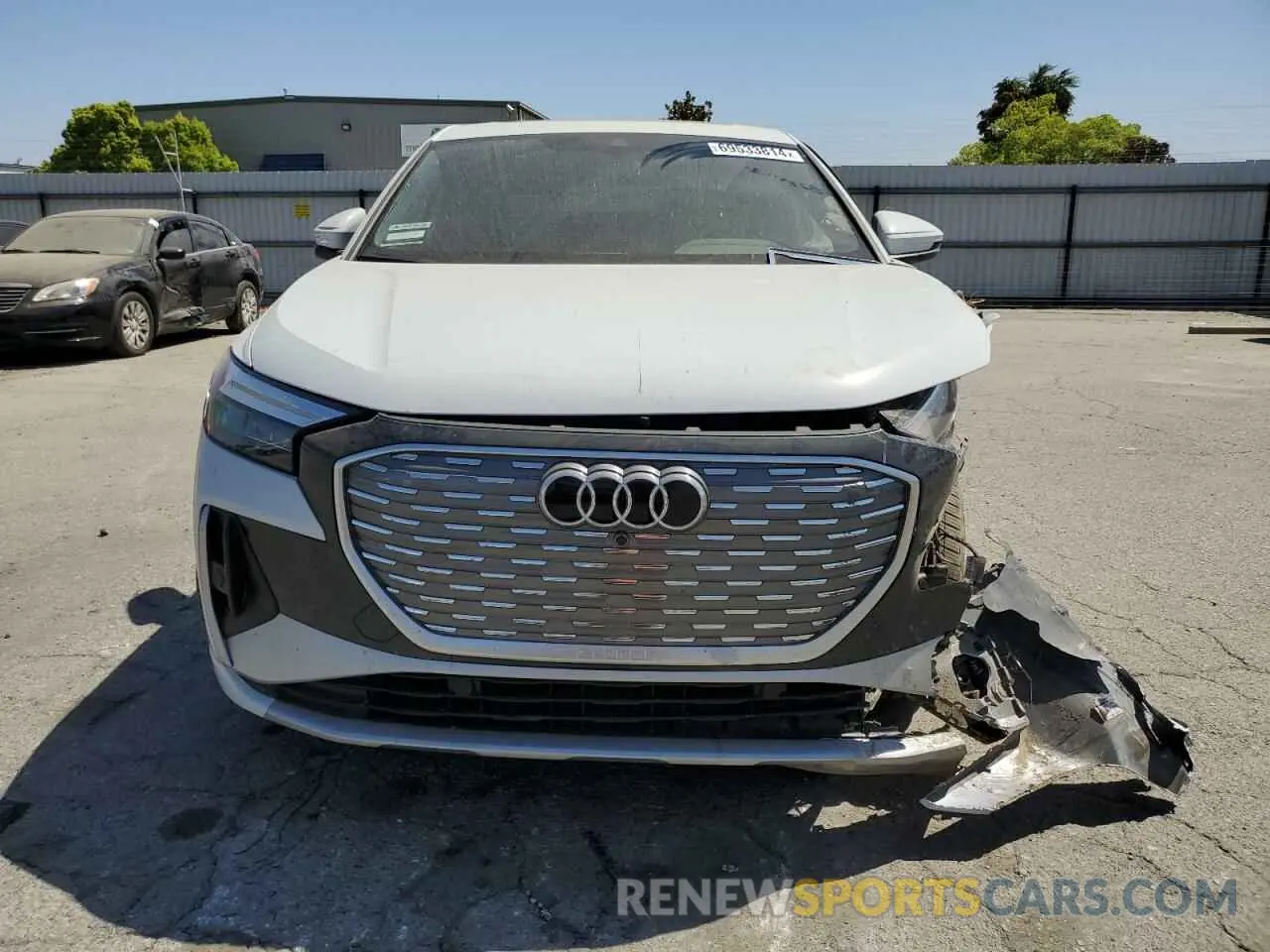 5 Photograph of a damaged car WA132BFZ5PP080769 AUDI Q4 E-TRON 2023