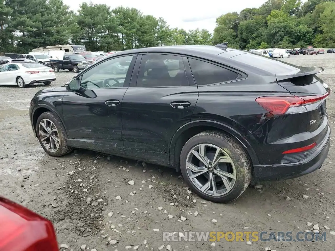 2 Photograph of a damaged car WA132BFZ6PP033301 AUDI Q4 E-TRON 2023