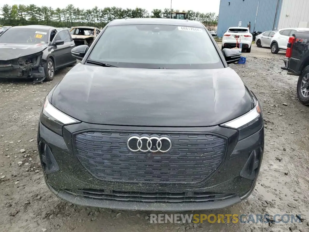 5 Photograph of a damaged car WA132BFZ6PP033301 AUDI Q4 E-TRON 2023