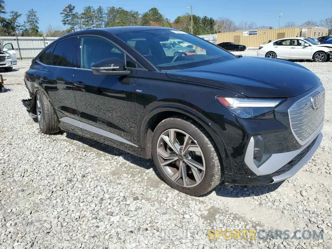 4 Photograph of a damaged car WA132BFZ7PP062323 AUDI Q4 E-TRON 2023