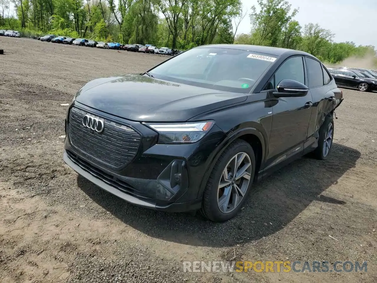 1 Photograph of a damaged car WA132BFZ8PP065537 AUDI Q4 E-TRON 2023