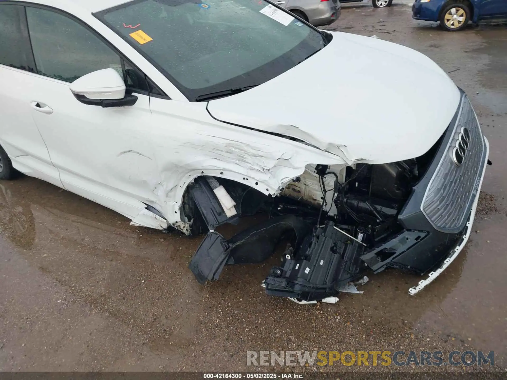 6 Photograph of a damaged car WA1ACBFZ2PP058412 AUDI Q4 E-TRON 2023