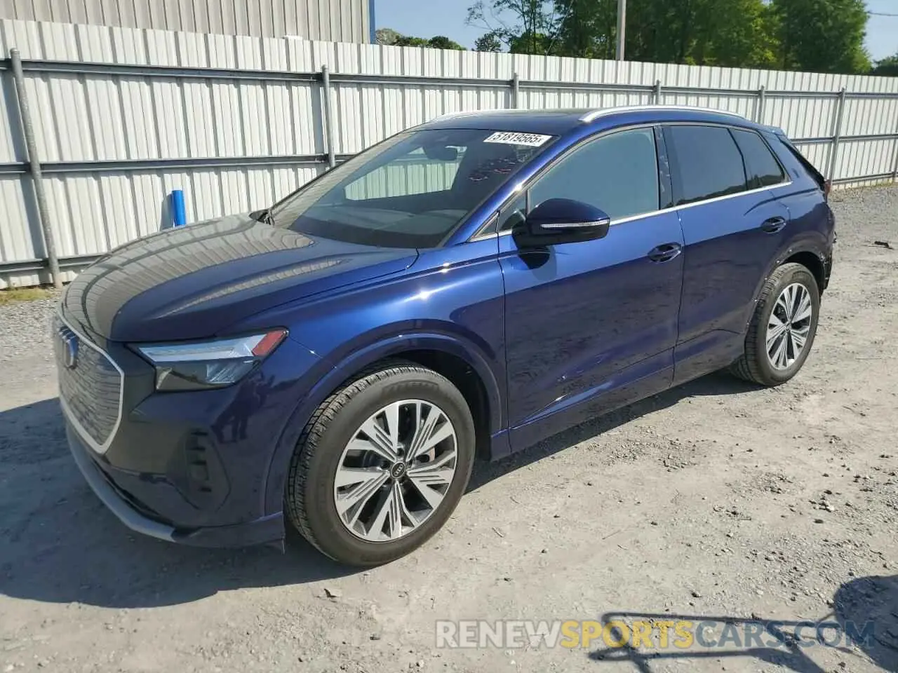 1 Photograph of a damaged car WA1ACBFZ5PP032418 AUDI Q4 E-TRON 2023