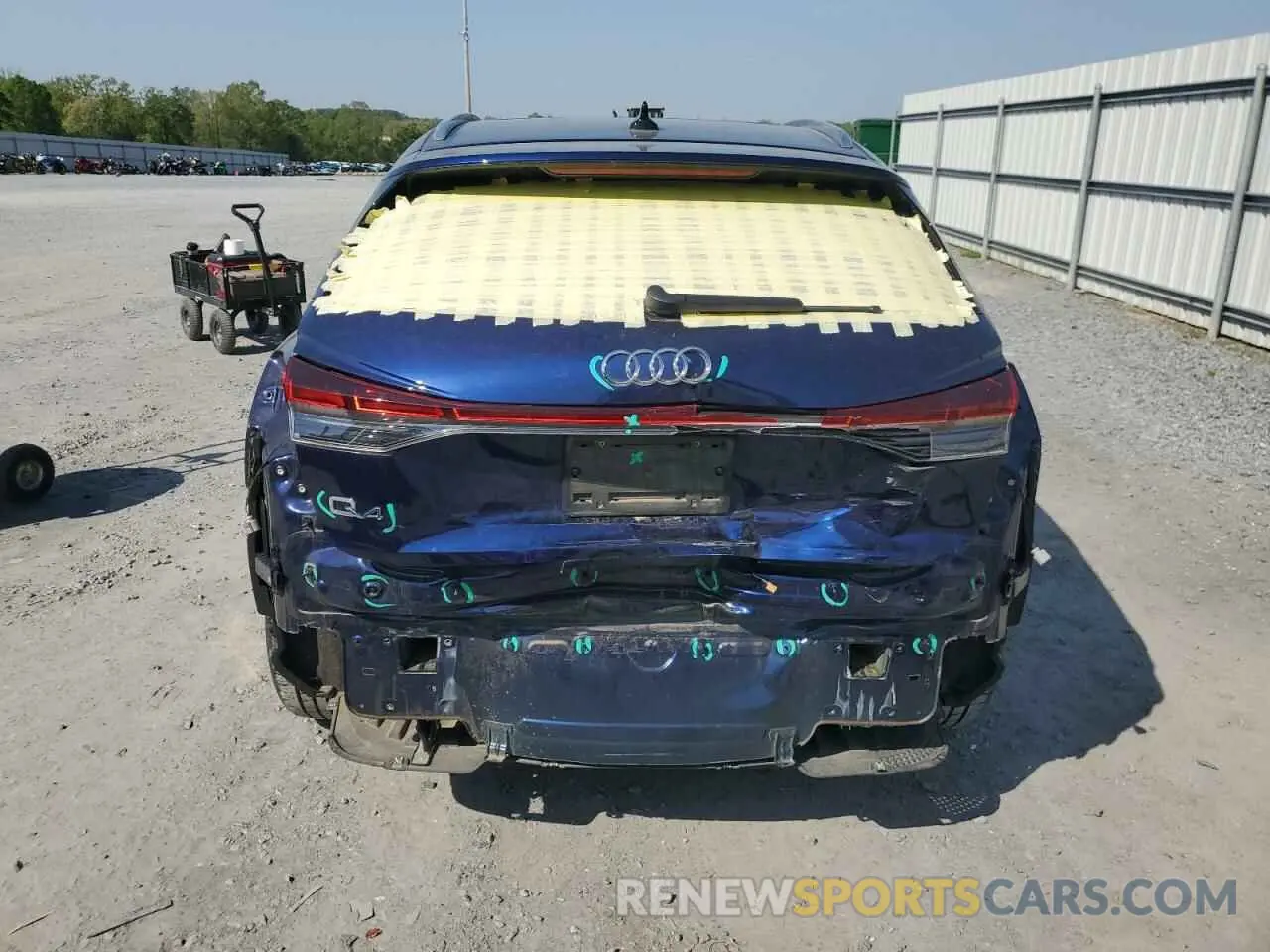 6 Photograph of a damaged car WA1ACBFZ5PP032418 AUDI Q4 E-TRON 2023