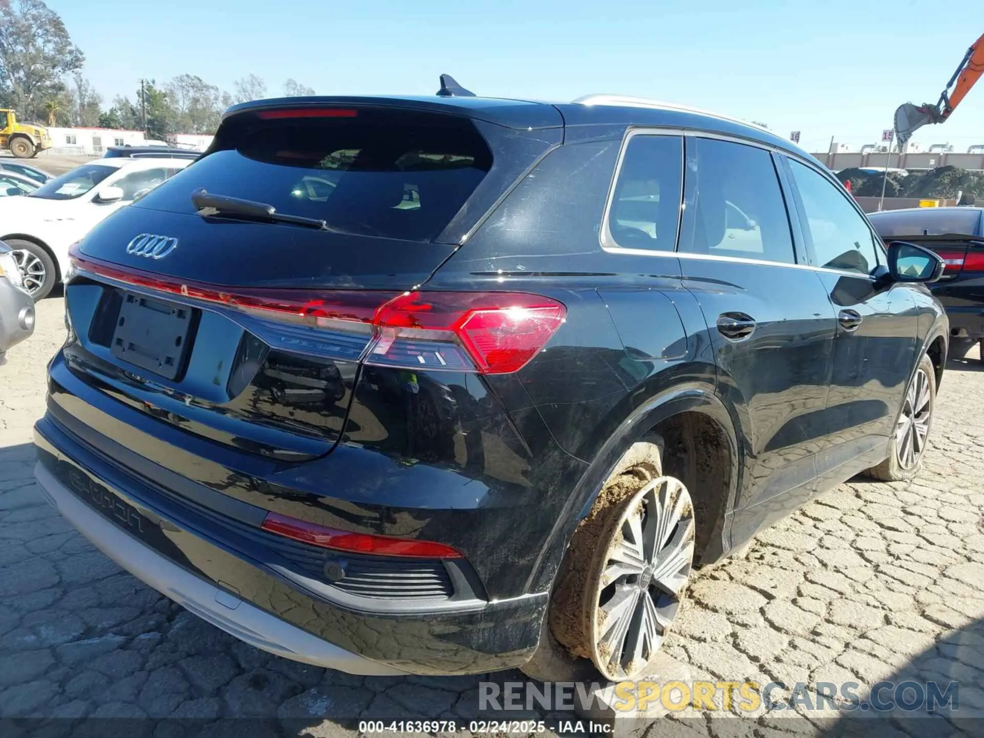 4 Photograph of a damaged car WA1ACBFZ9PP079029 AUDI Q4 E-TRON 2023