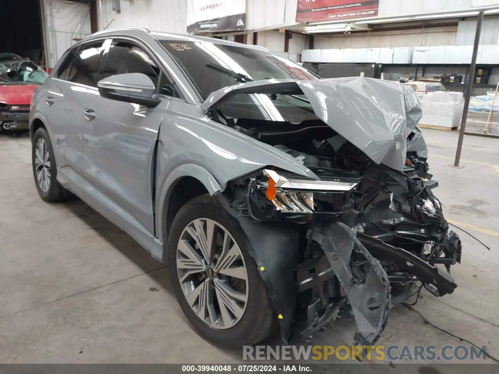 1 Photograph of a damaged car WA1BCBFZ1PP016866 AUDI Q4 E-TRON 2023