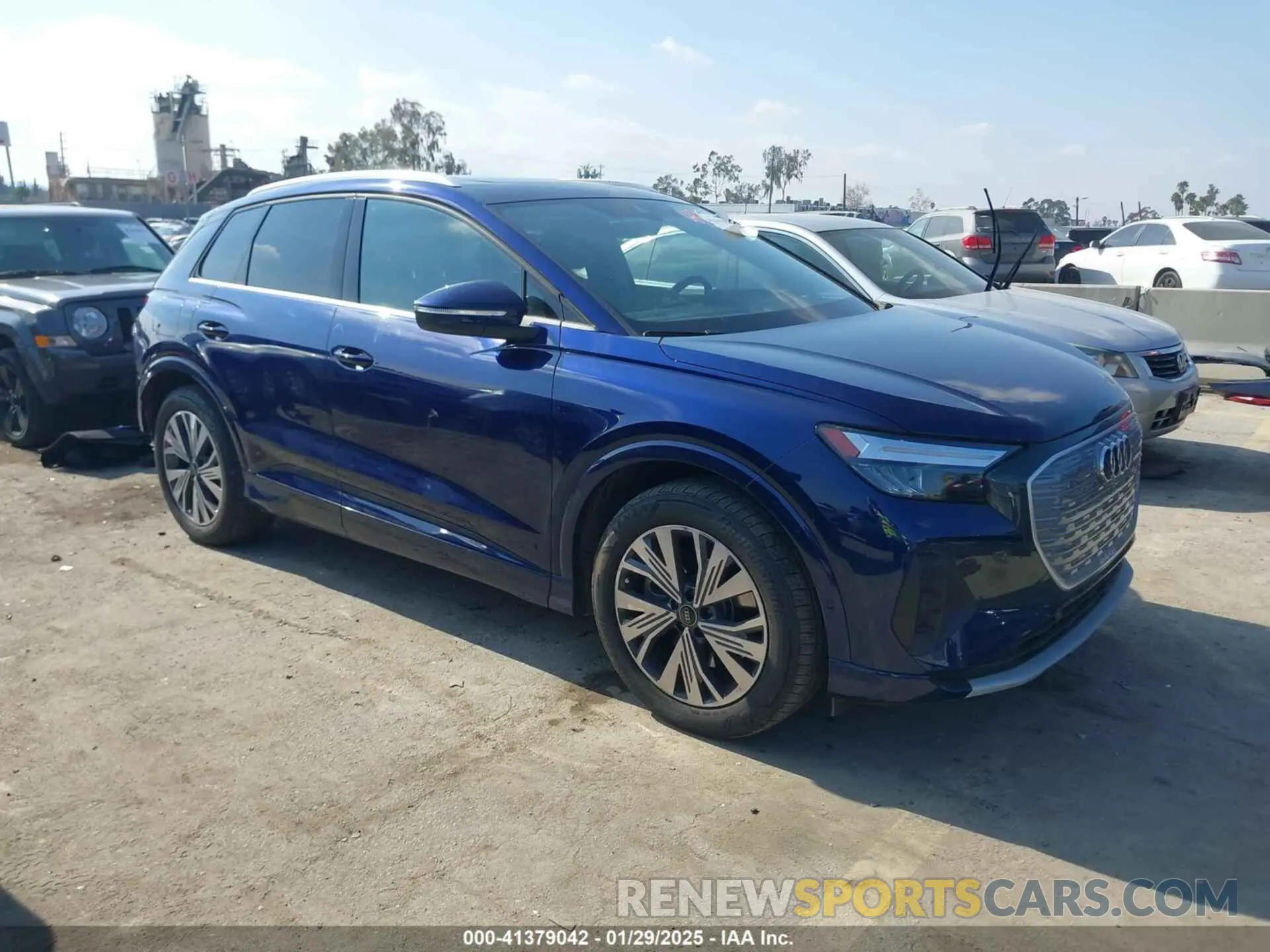 1 Photograph of a damaged car WA1BCBFZ1PP028452 AUDI Q4 E-TRON 2023