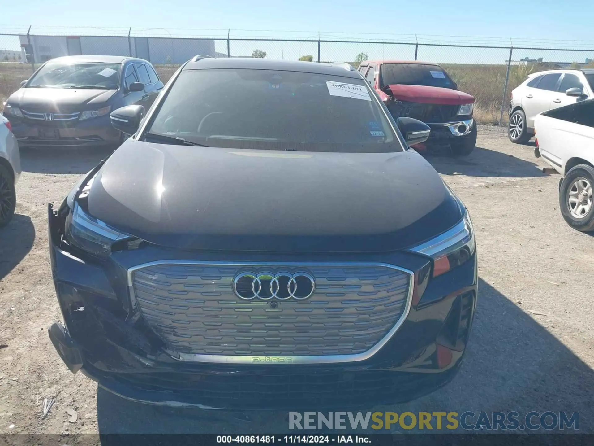 12 Photograph of a damaged car WA1BCBFZ2PP011207 AUDI Q4 E-TRON 2023
