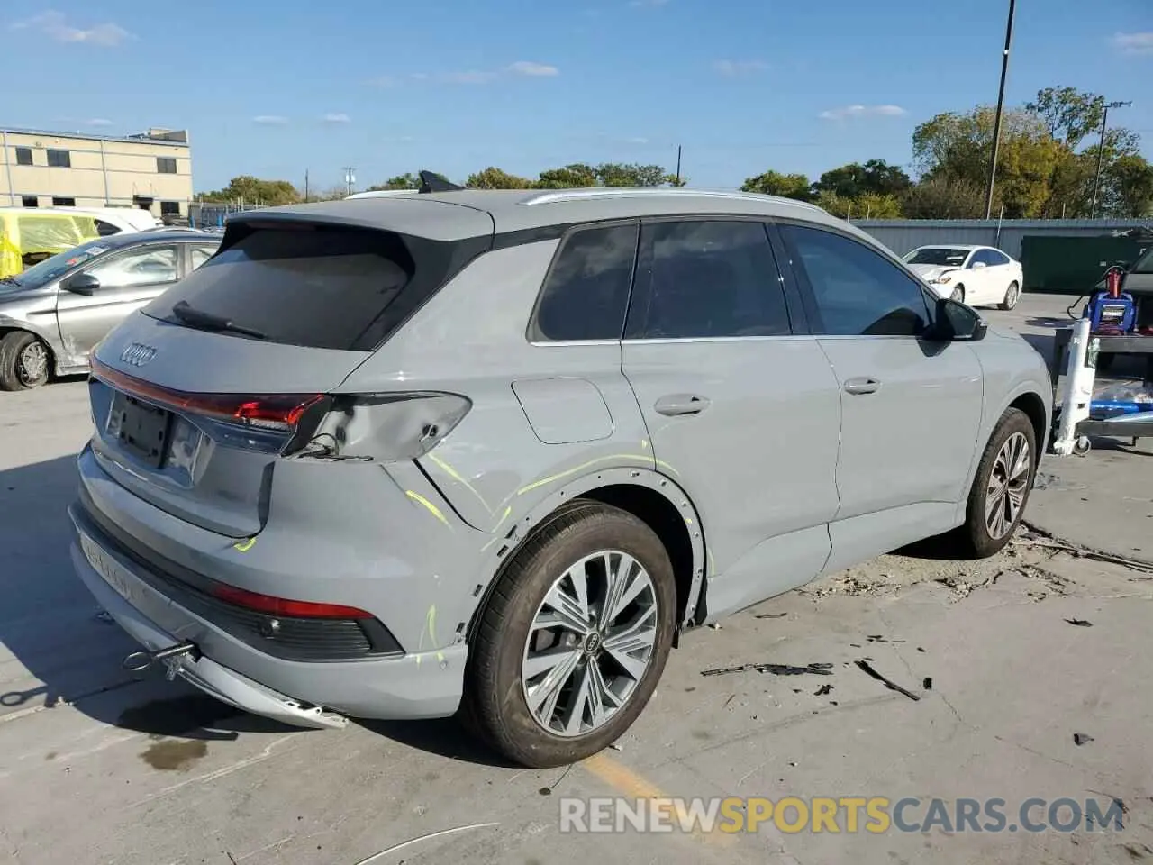 3 Photograph of a damaged car WA1BCBFZ2PP021607 AUDI Q4 E-TRON 2023