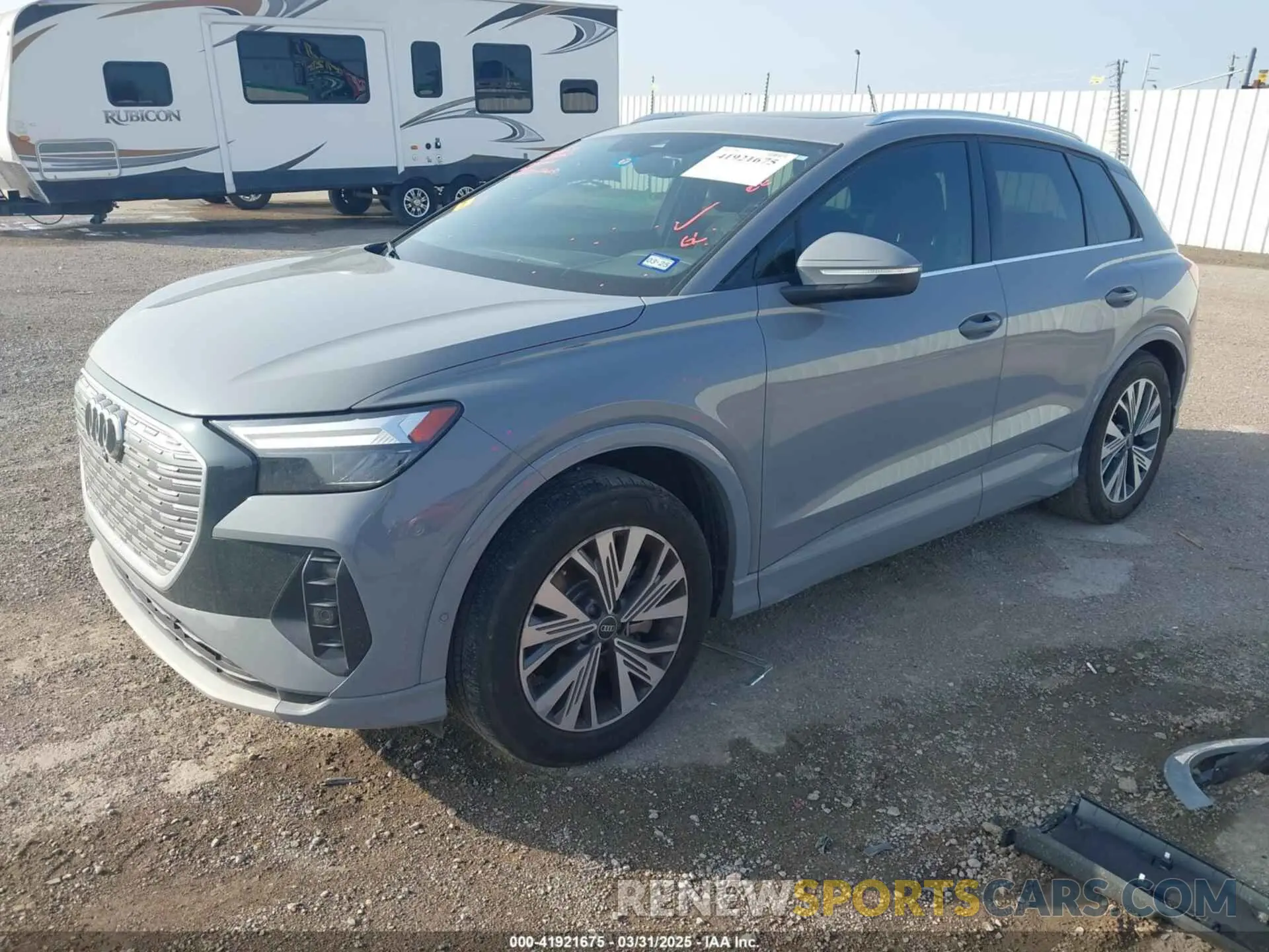 2 Photograph of a damaged car WA1BCBFZ3PP019686 AUDI Q4 E-TRON 2023