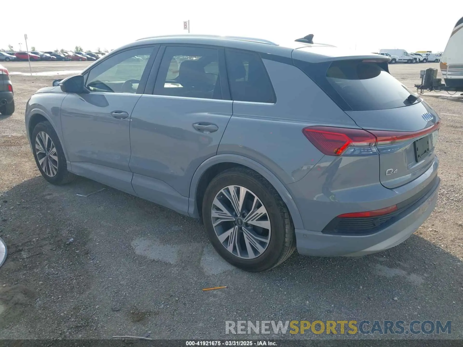 3 Photograph of a damaged car WA1BCBFZ3PP019686 AUDI Q4 E-TRON 2023