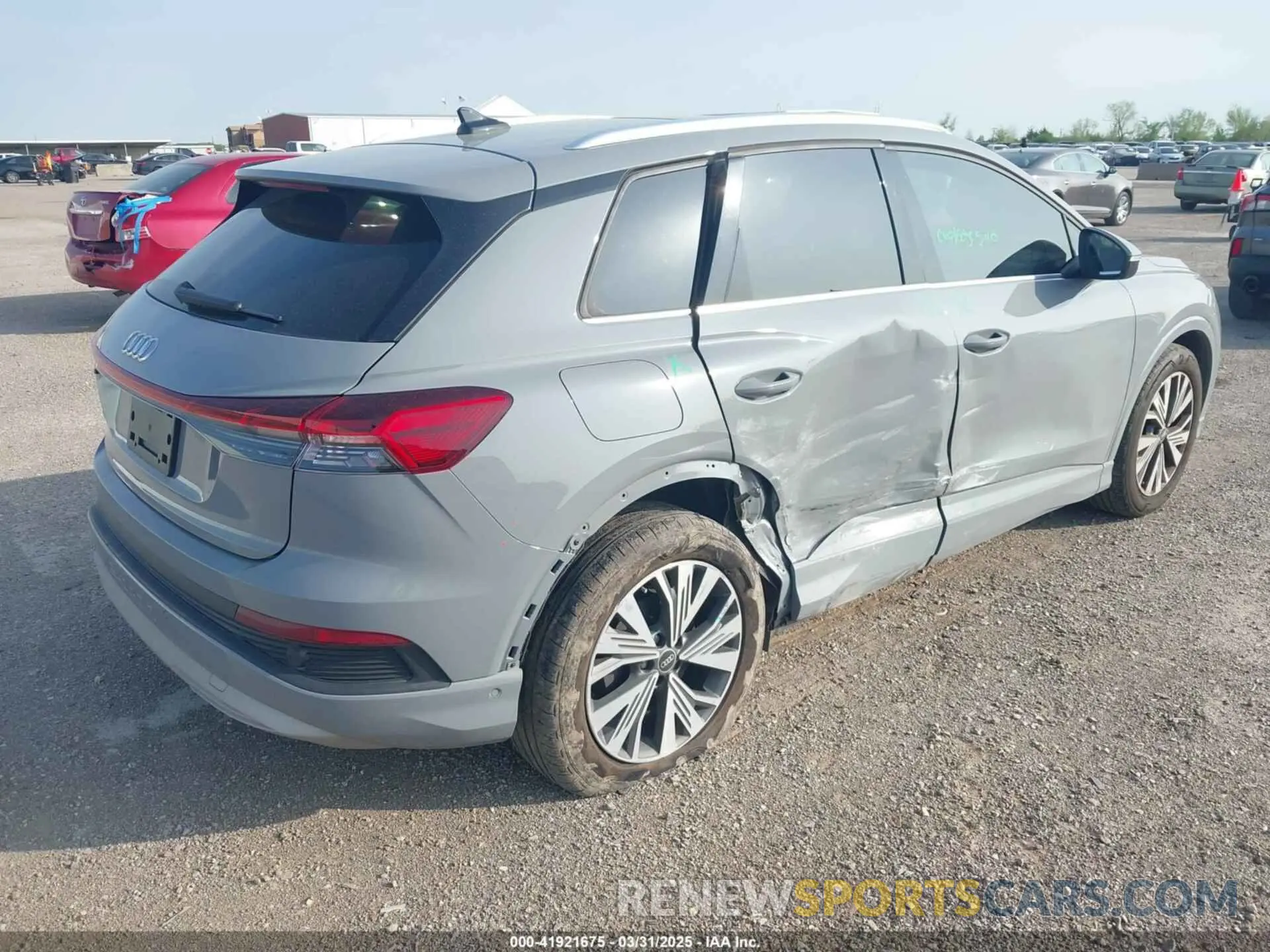 4 Photograph of a damaged car WA1BCBFZ3PP019686 AUDI Q4 E-TRON 2023