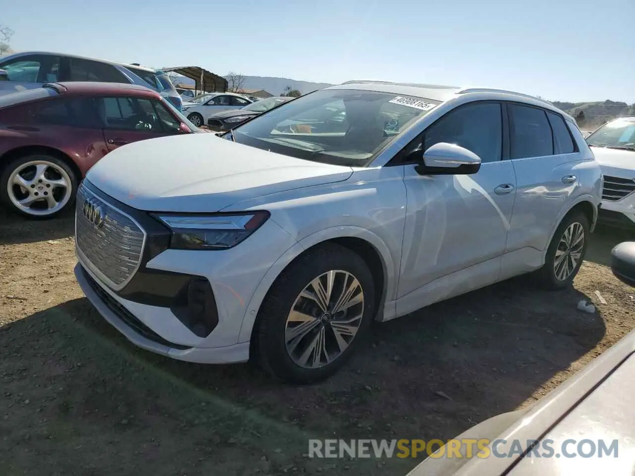 1 Photograph of a damaged car WA1BCBFZ5PP019317 AUDI Q4 E-TRON 2023