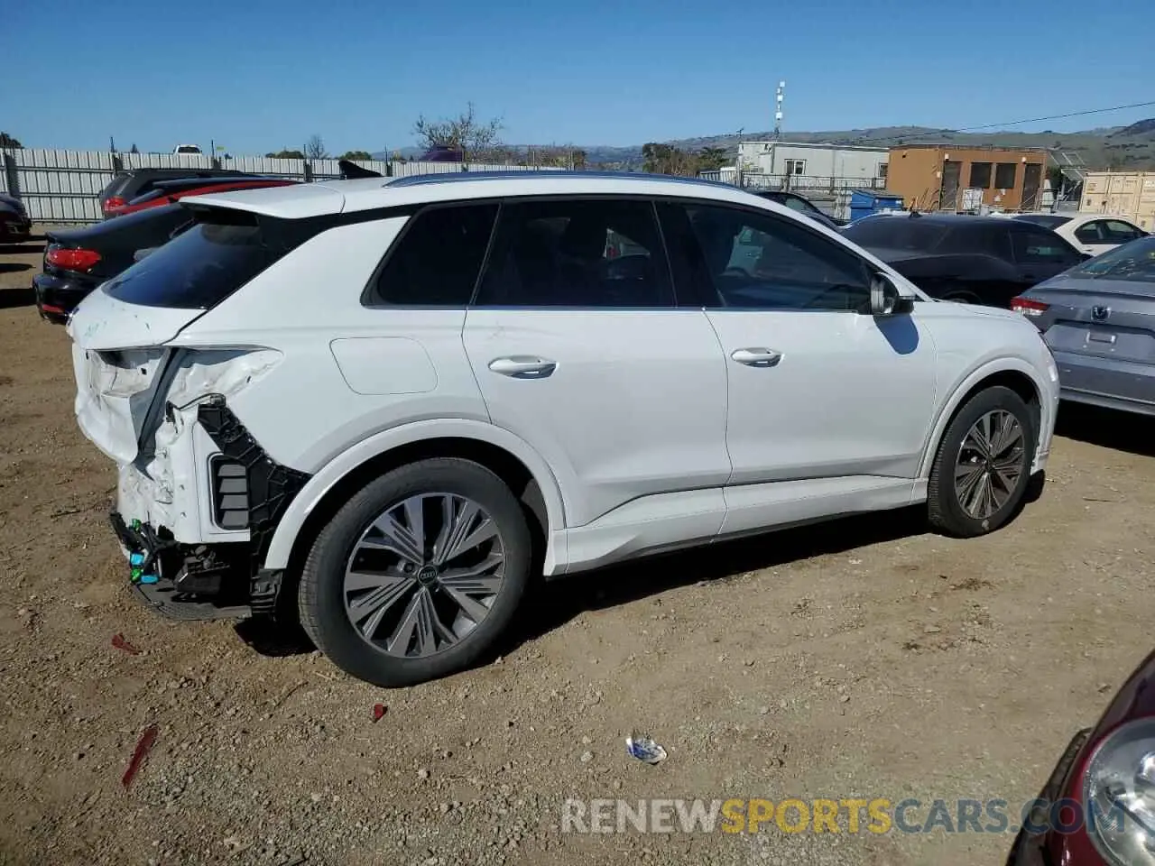 3 Photograph of a damaged car WA1BCBFZ5PP019317 AUDI Q4 E-TRON 2023