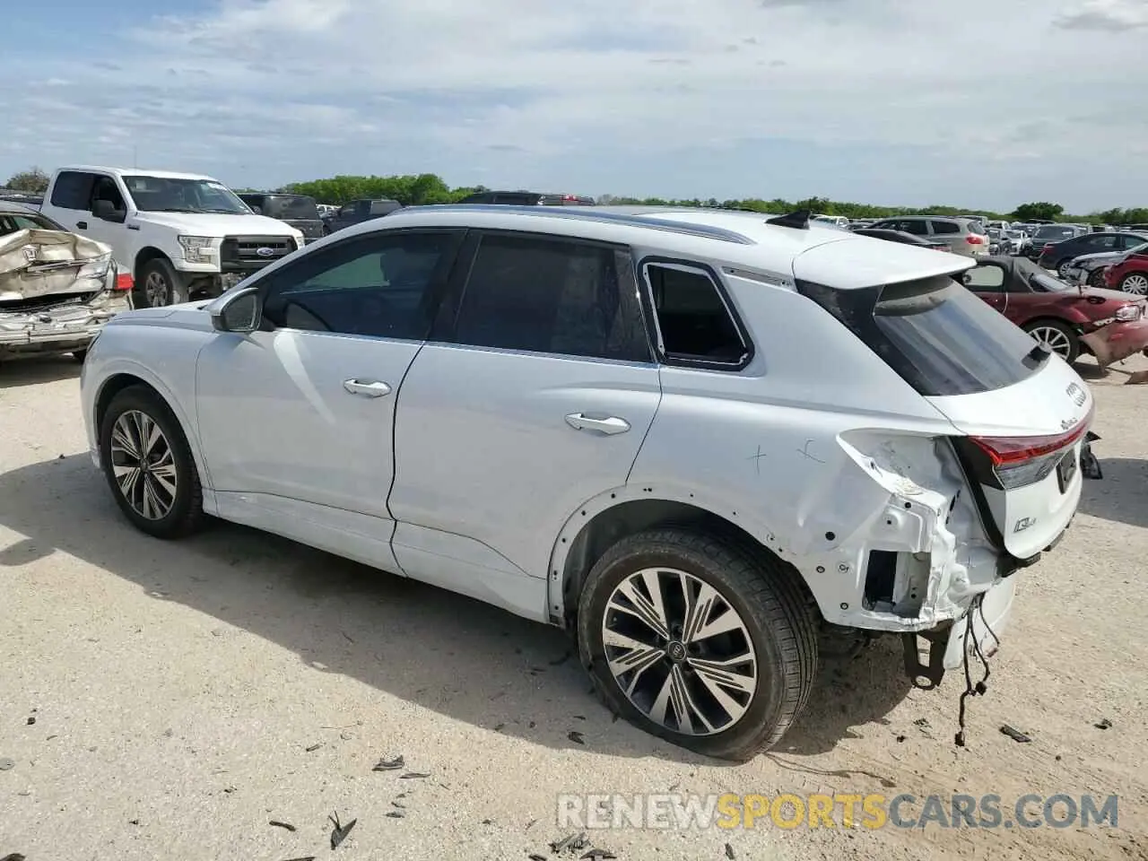 2 Photograph of a damaged car WA1BCBFZ6PP005149 AUDI Q4 E-TRON 2023