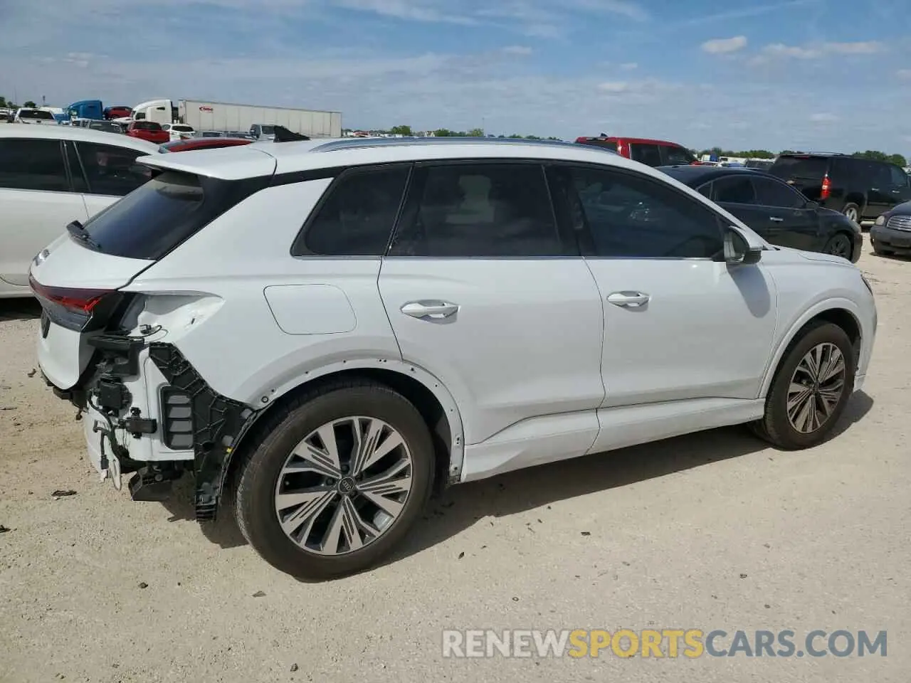 3 Photograph of a damaged car WA1BCBFZ6PP005149 AUDI Q4 E-TRON 2023