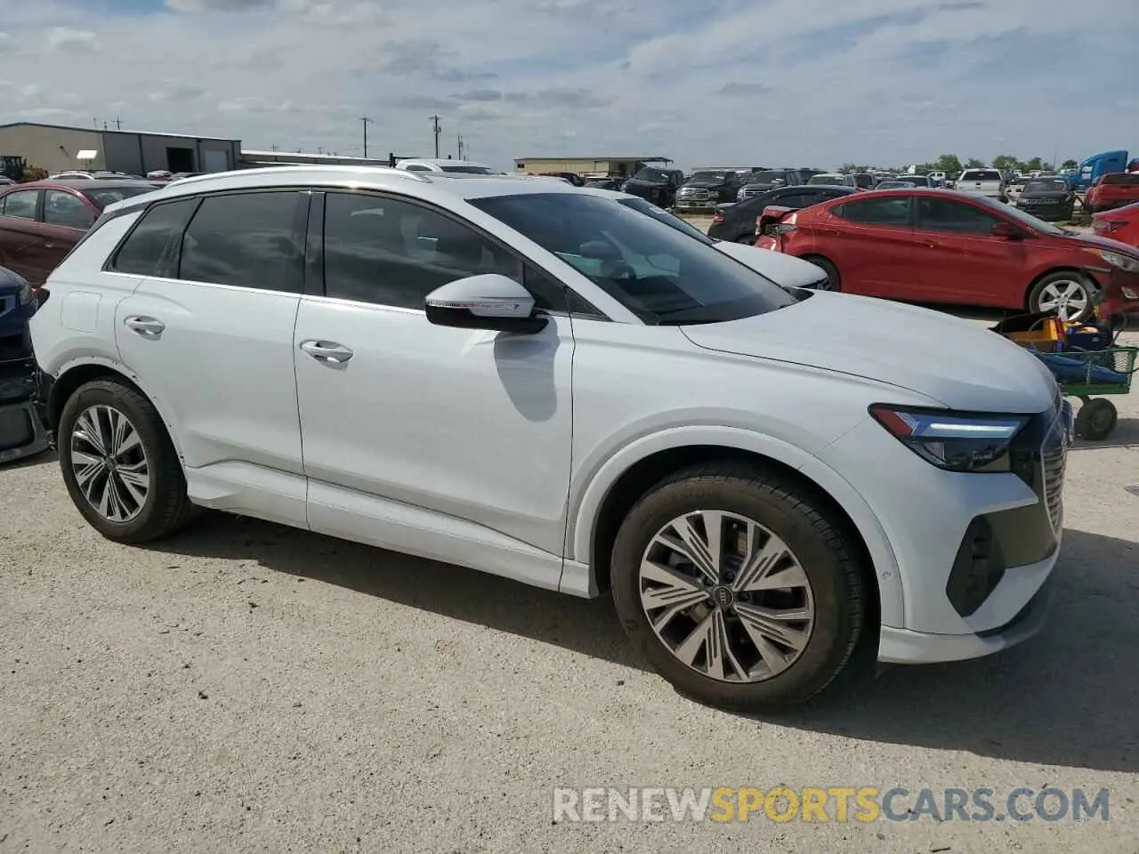 4 Photograph of a damaged car WA1BCBFZ6PP005149 AUDI Q4 E-TRON 2023