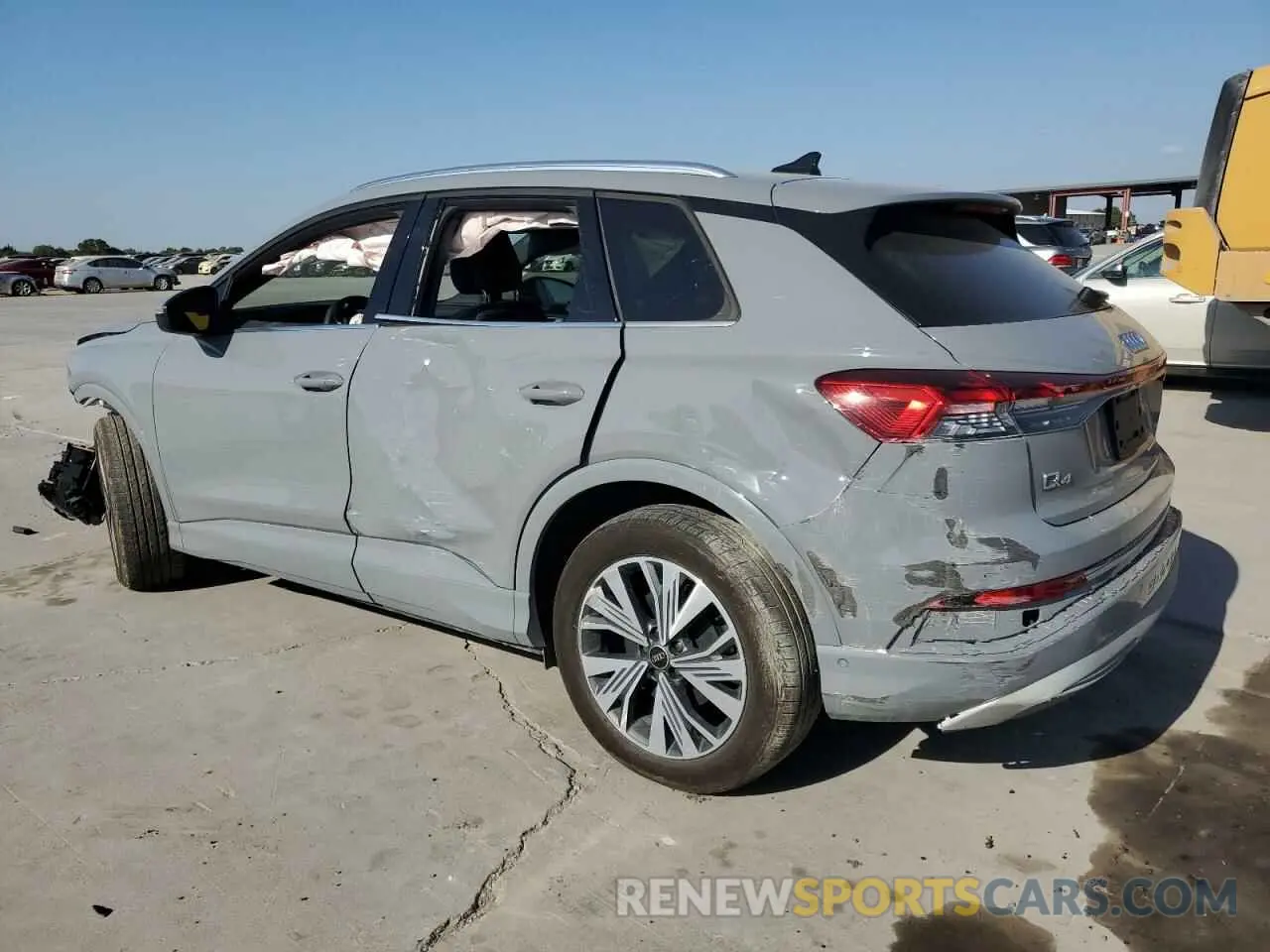 2 Photograph of a damaged car WA1BCBFZ6PP012182 AUDI Q4 E-TRON 2023