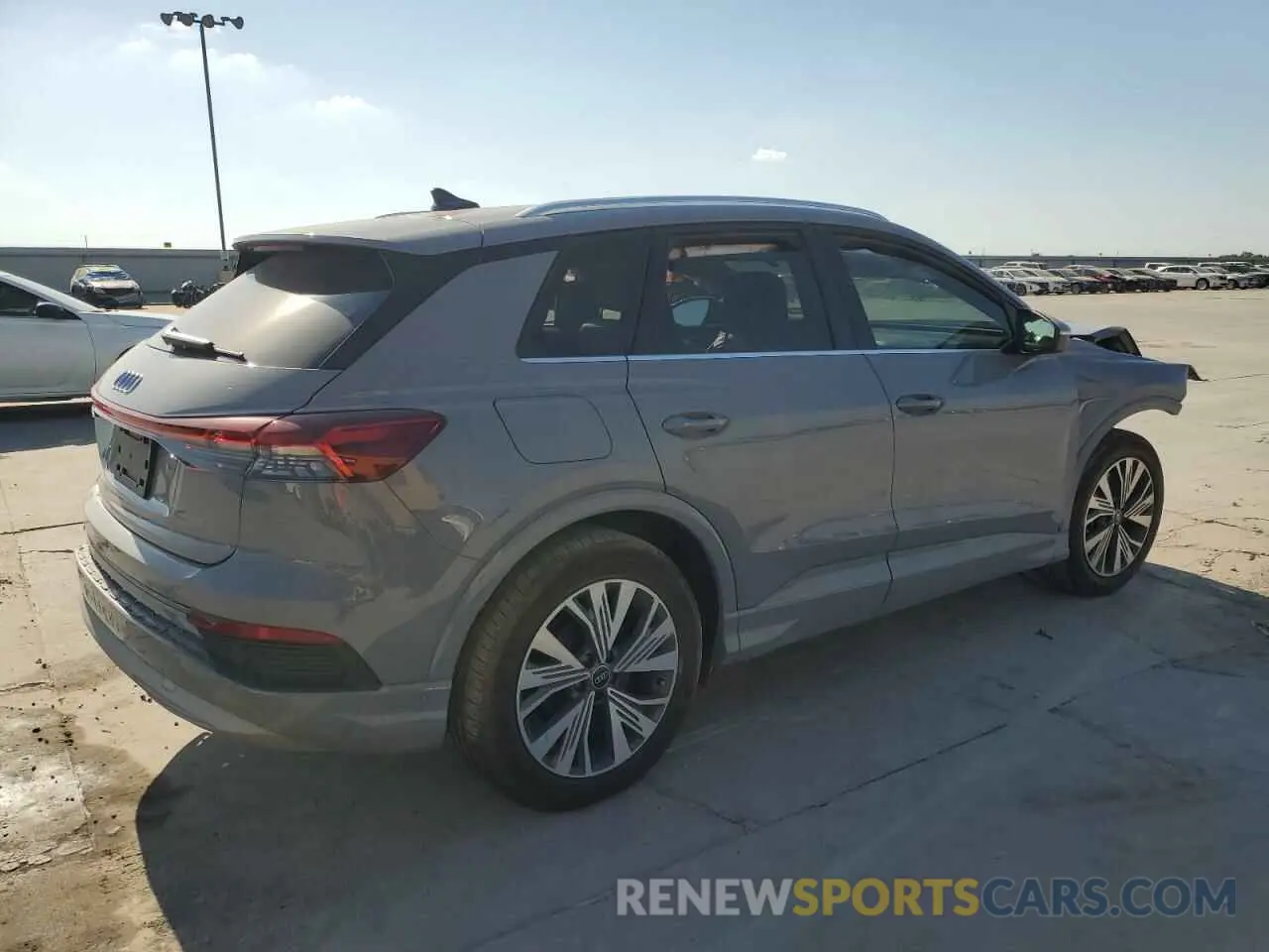 3 Photograph of a damaged car WA1BCBFZ6PP012182 AUDI Q4 E-TRON 2023