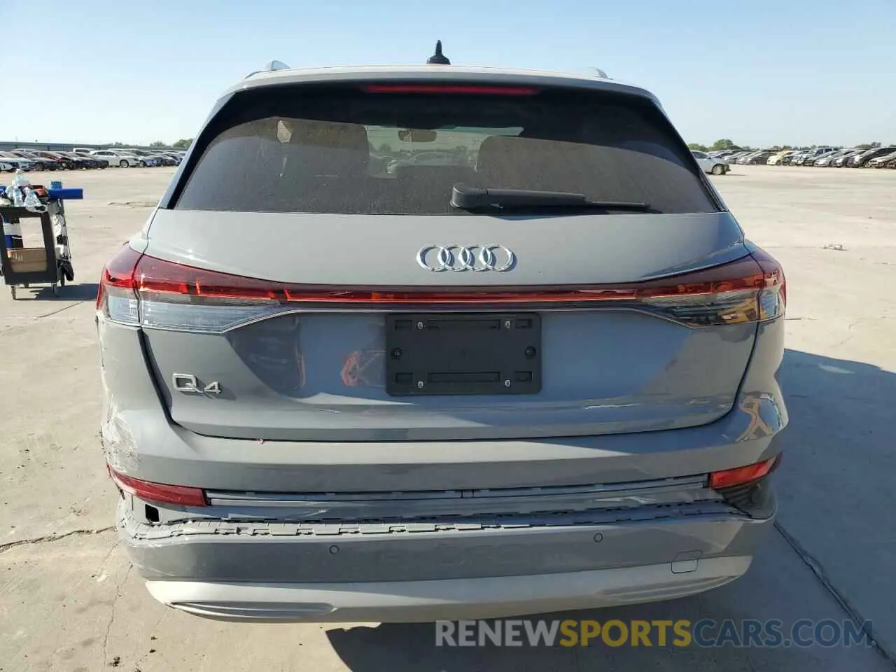 6 Photograph of a damaged car WA1BCBFZ6PP012182 AUDI Q4 E-TRON 2023