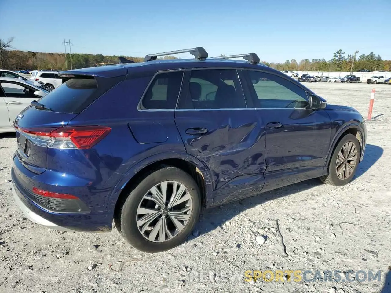 3 Photograph of a damaged car WA1BCBFZ7PP018234 AUDI Q4 E-TRON 2023