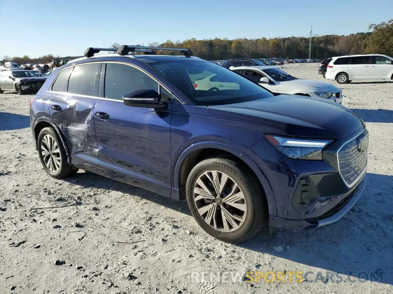 4 Photograph of a damaged car WA1BCBFZ7PP018234 AUDI Q4 E-TRON 2023