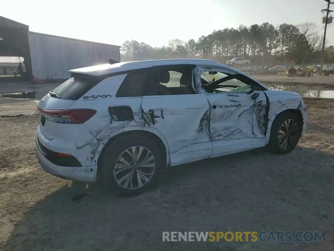 3 Photograph of a damaged car WA1BCBFZ7PP063996 AUDI Q4 E-TRON 2023