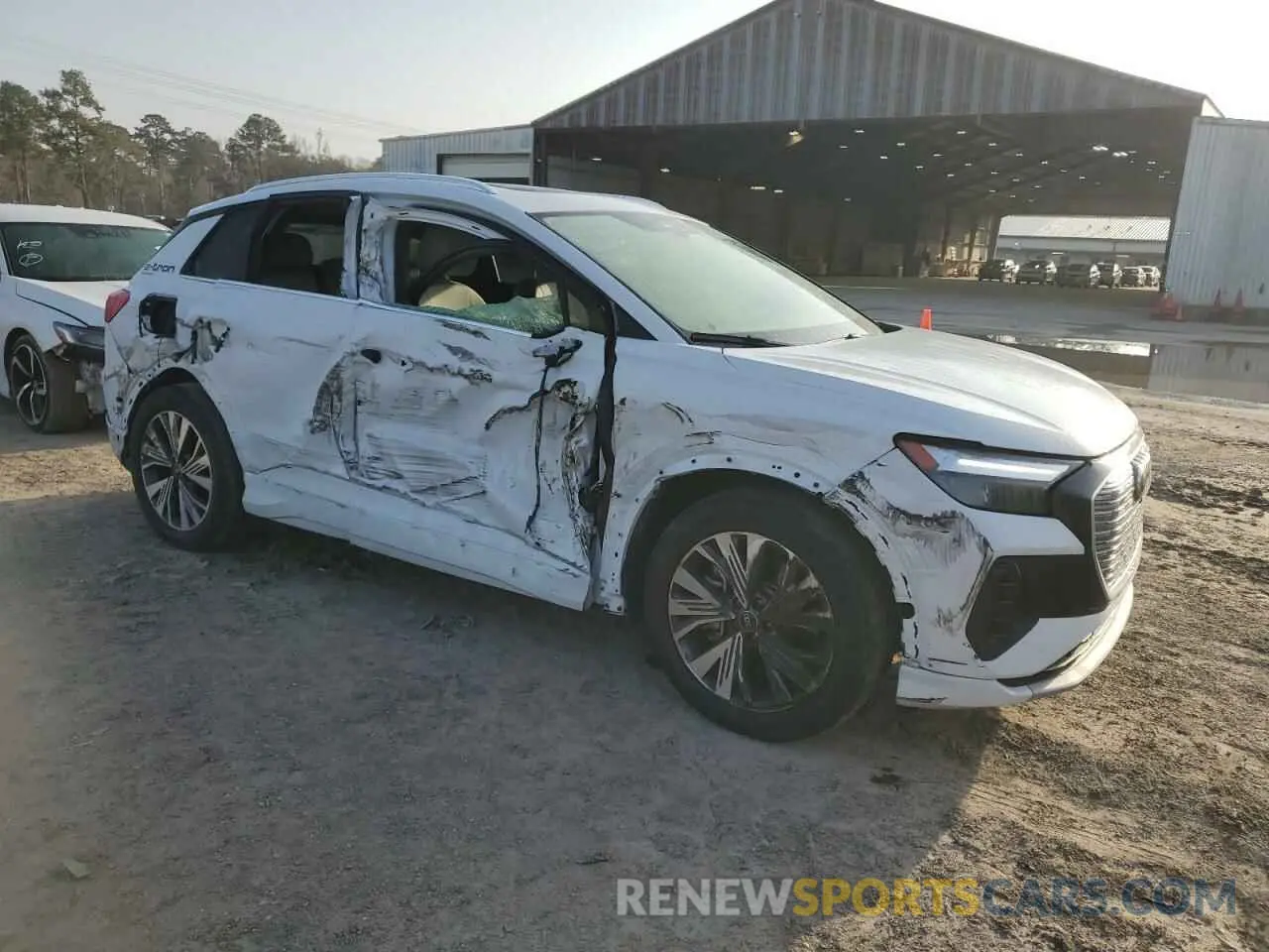 4 Photograph of a damaged car WA1BCBFZ7PP063996 AUDI Q4 E-TRON 2023