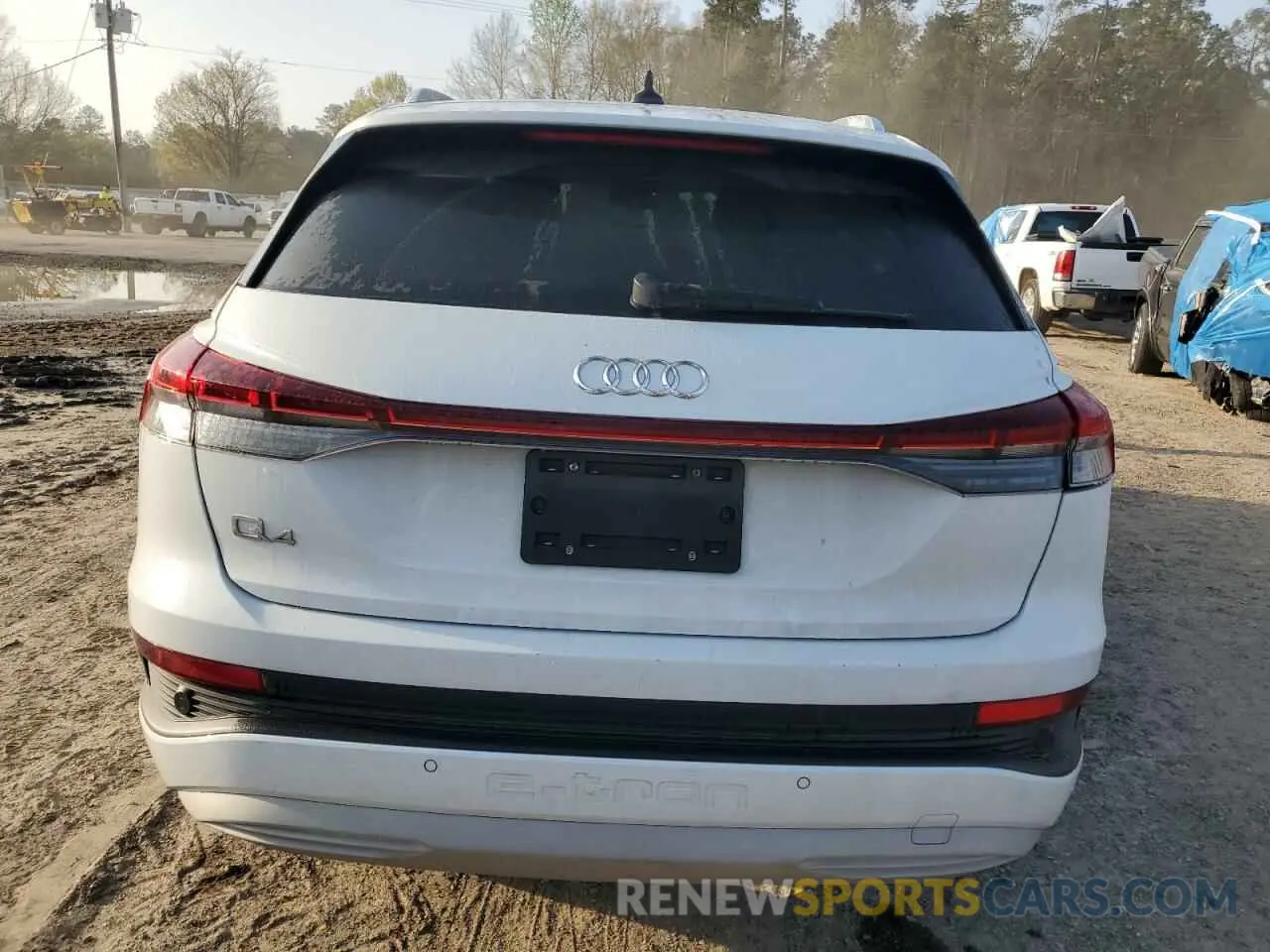 6 Photograph of a damaged car WA1BCBFZ7PP063996 AUDI Q4 E-TRON 2023