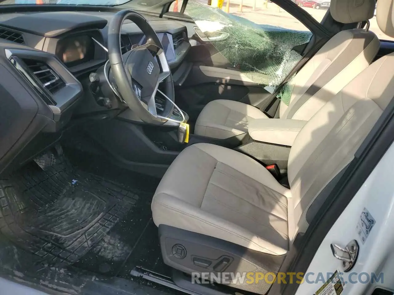 7 Photograph of a damaged car WA1BCBFZ7PP063996 AUDI Q4 E-TRON 2023