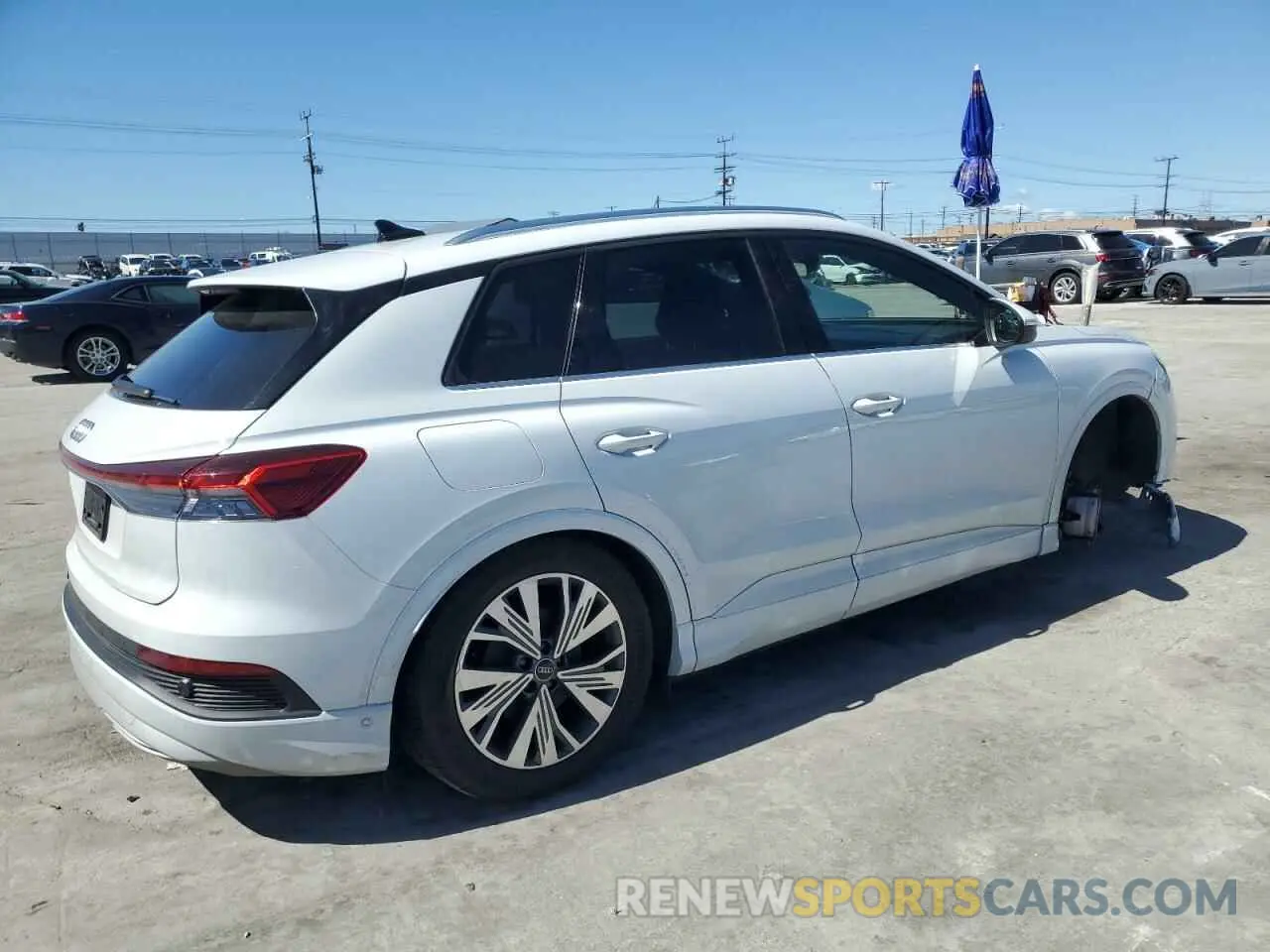 3 Photograph of a damaged car WA1BCBFZ9PP019711 AUDI Q4 E-TRON 2023