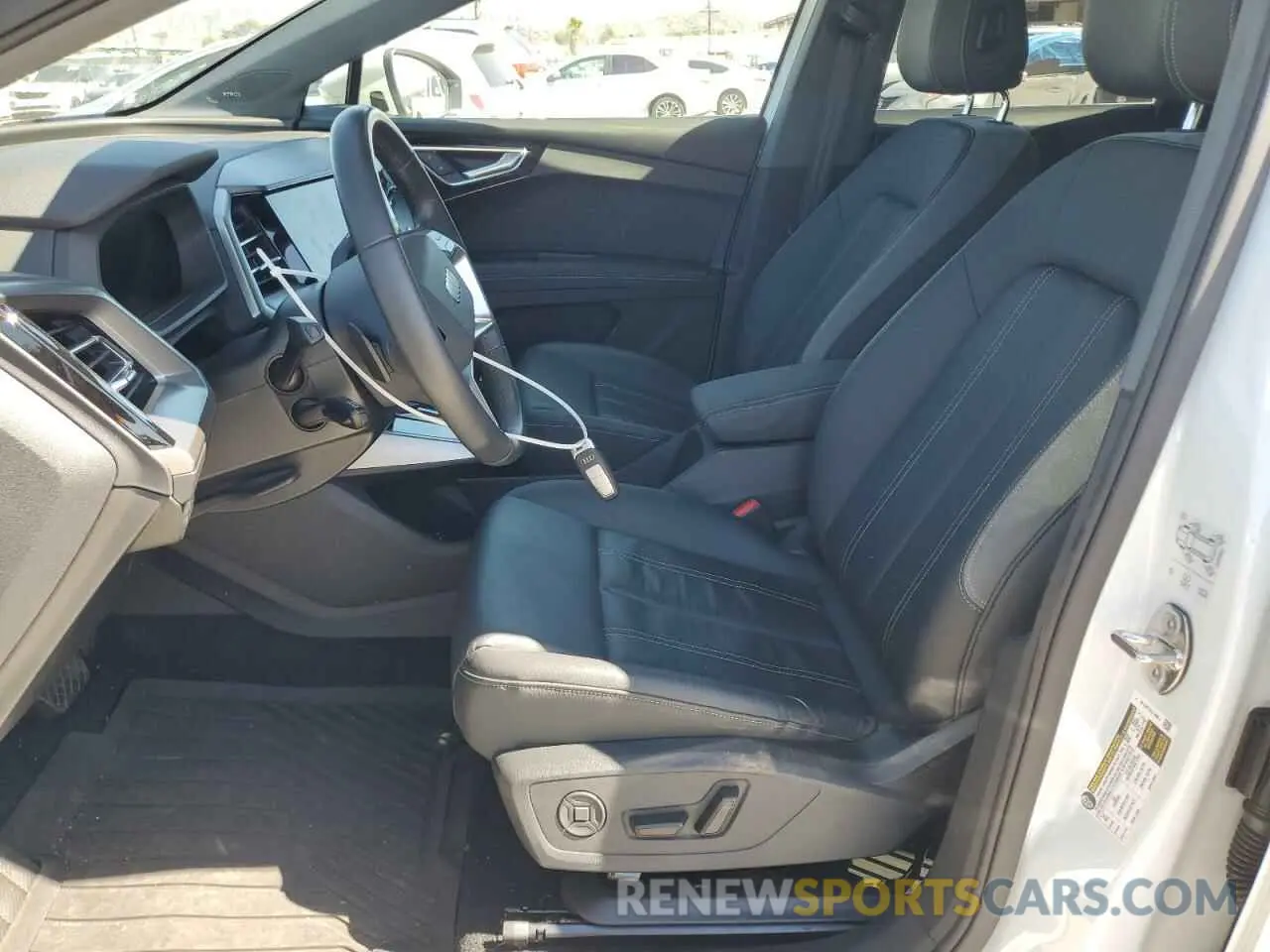 7 Photograph of a damaged car WA1BCBFZ9PP019711 AUDI Q4 E-TRON 2023