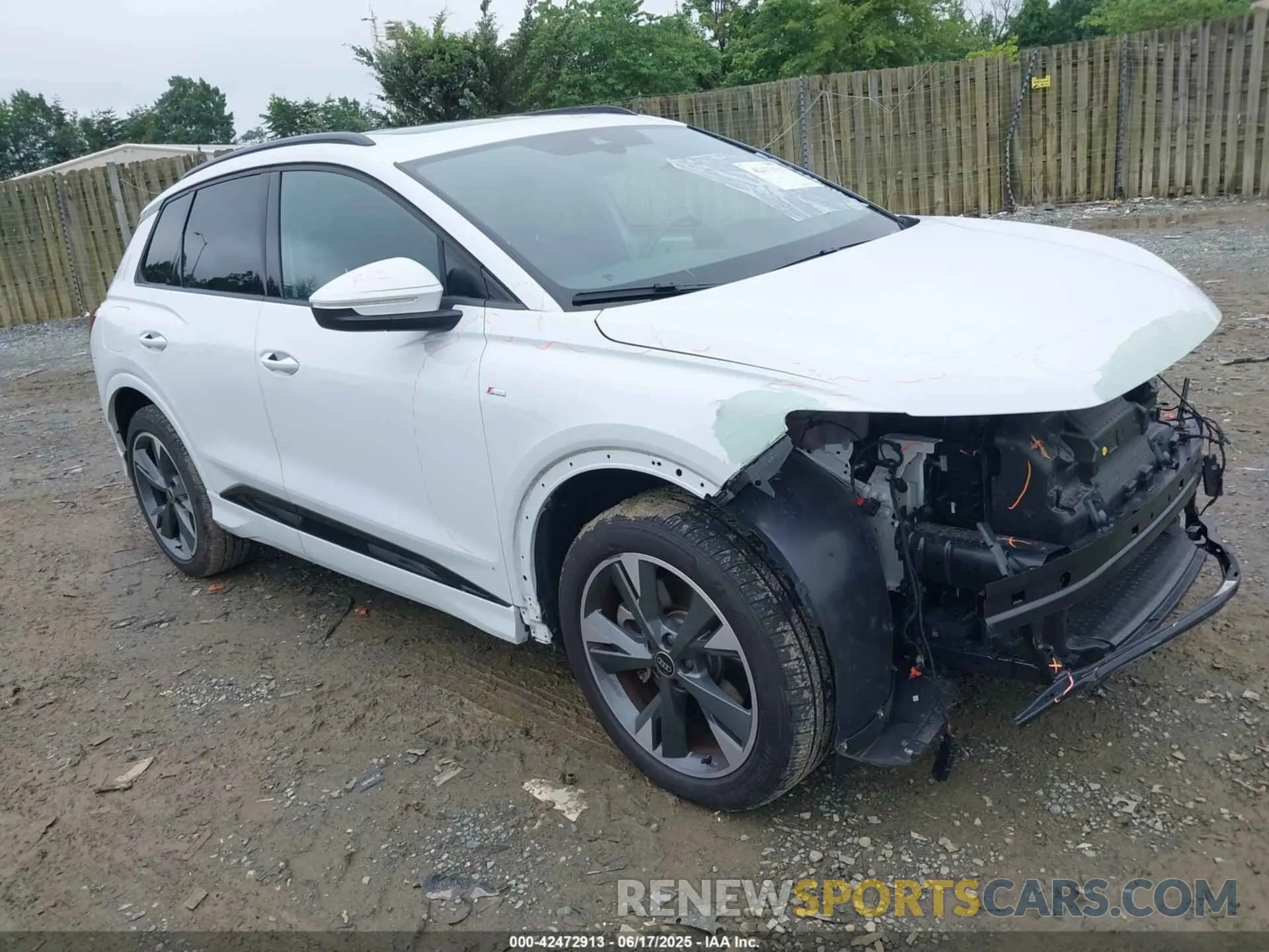 1 Photograph of a damaged car WA1K2BFZ0PP054236 AUDI Q4 E-TRON 2023