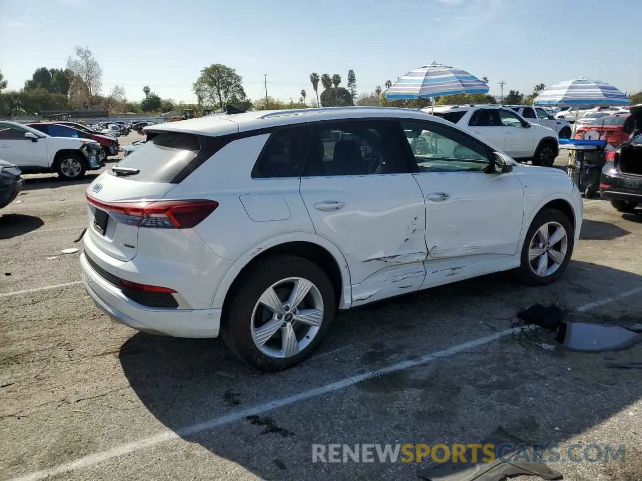 3 Photograph of a damaged car WA1L2BFZ0PP069713 AUDI Q4 E-TRON 2023