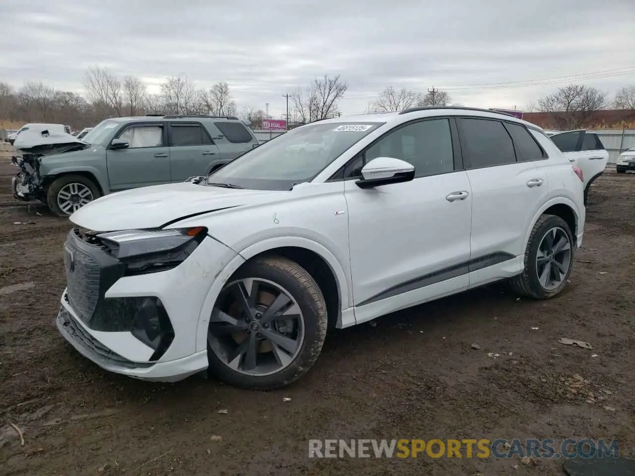 1 Photograph of a damaged car WA1L2BFZ2PP004698 AUDI Q4 E-TRON 2023