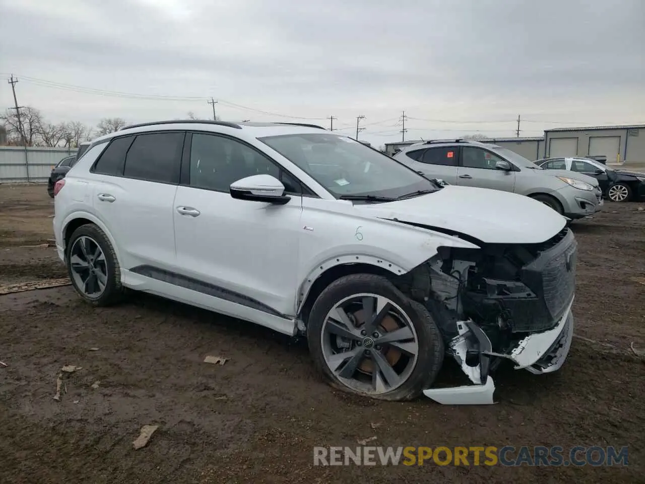 4 Photograph of a damaged car WA1L2BFZ2PP004698 AUDI Q4 E-TRON 2023