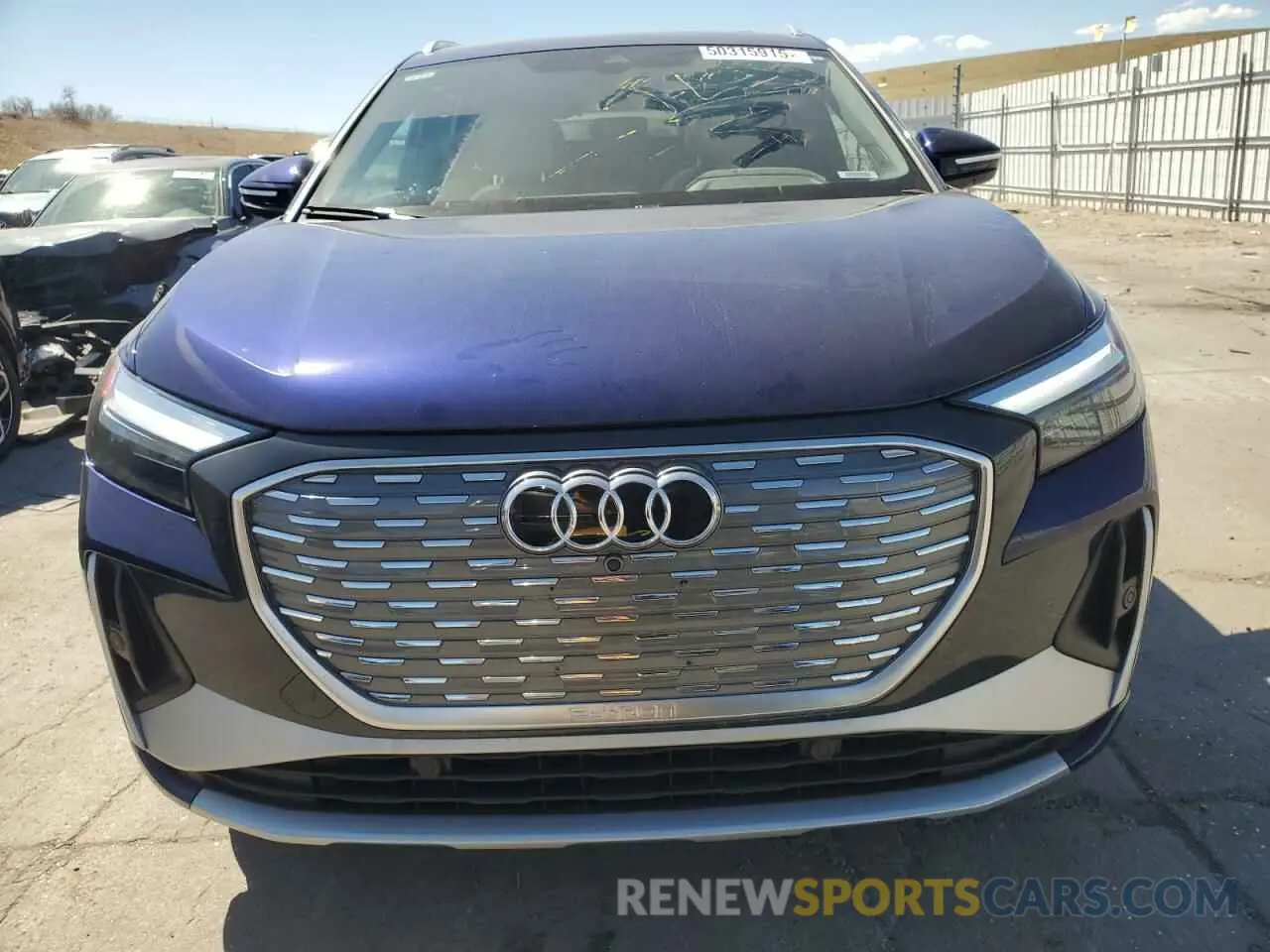 5 Photograph of a damaged car WA1L2BFZ5PP034049 AUDI Q4 E-TRON 2023