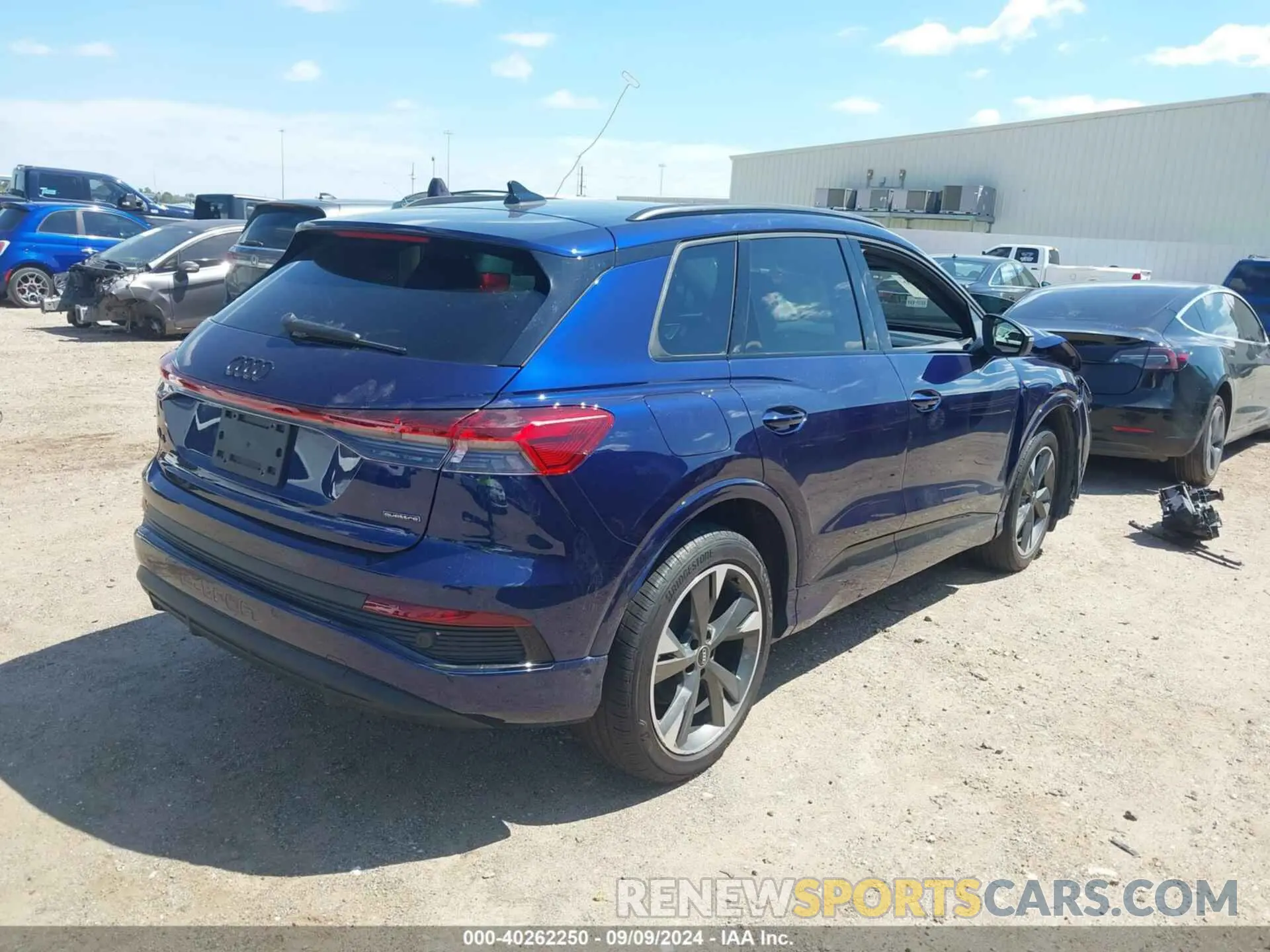 4 Photograph of a damaged car WA1L2BFZ6PP068369 AUDI Q4 E-TRON 2023