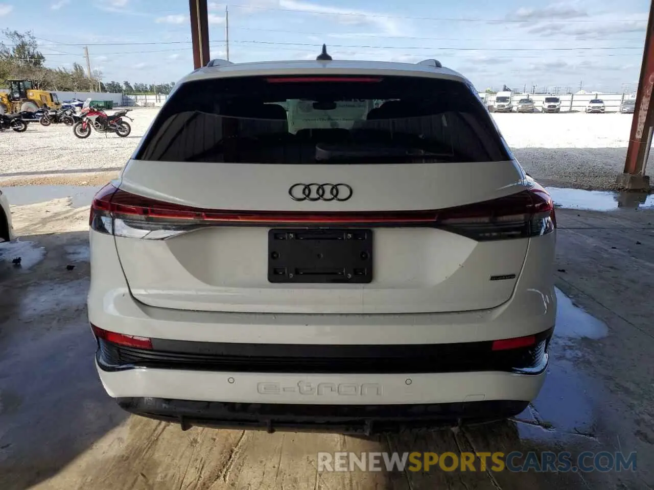 6 Photograph of a damaged car WA1L2BFZ9PP028898 AUDI Q4 E-TRON 2023