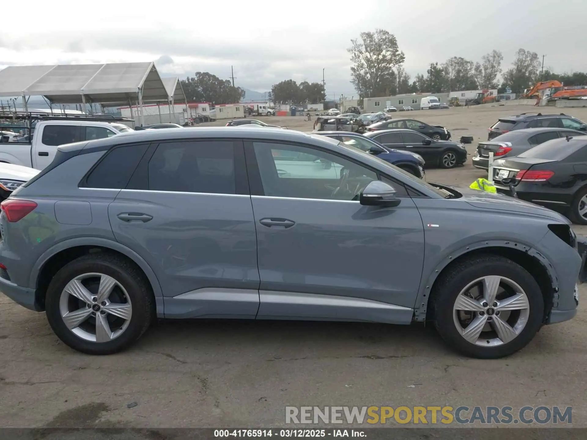14 Photograph of a damaged car WA1M2BFZ0PP039552 AUDI Q4 E-TRON 2023