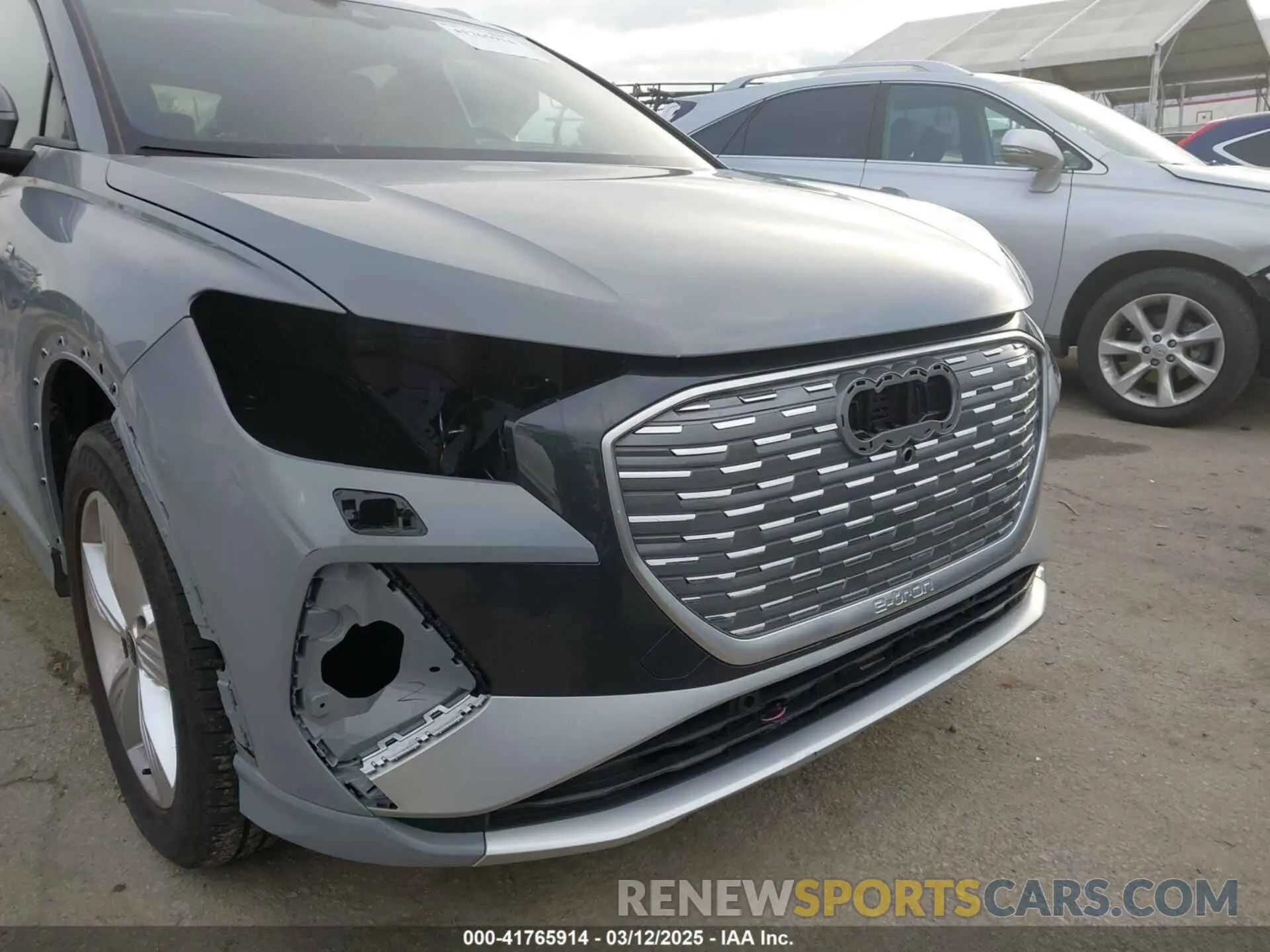 6 Photograph of a damaged car WA1M2BFZ0PP039552 AUDI Q4 E-TRON 2023