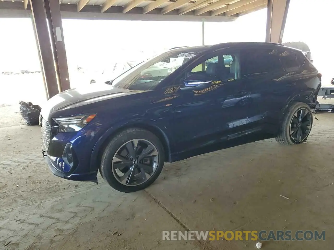 1 Photograph of a damaged car WA1M2BFZ3PP027699 AUDI Q4 E-TRON 2023