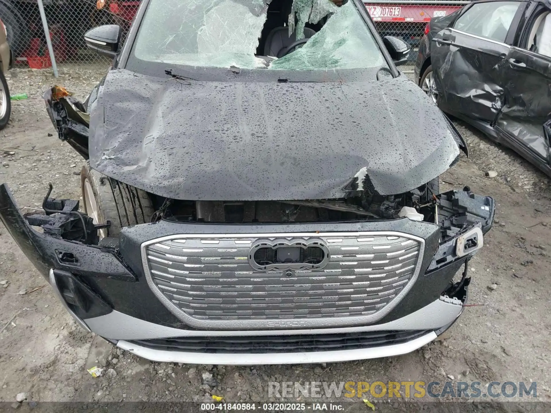 11 Photograph of a damaged car WA1M2BFZ7PP049284 AUDI Q4 E-TRON 2023